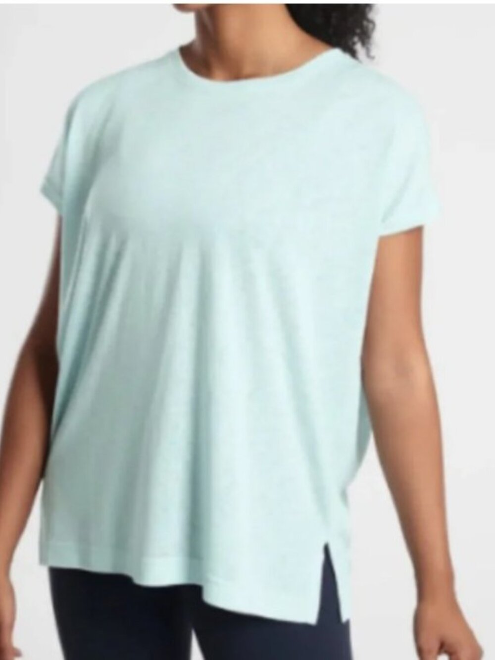 Athleta Release Tee - Gentle Blue